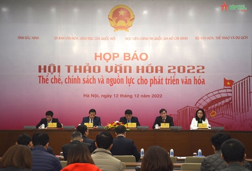 Hội thảo Văn hóa 2022 sẽ được tổ chức tại tỉnh Bắc Ninh